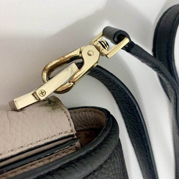 KATE SPADE NY Oliver Street Sadelle Pebbled Leather Saddle Bag Shoulder Handbag - Picture 4 of 16